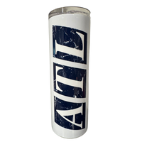 ATL Retro Distressed 20oz. Tumbler - White