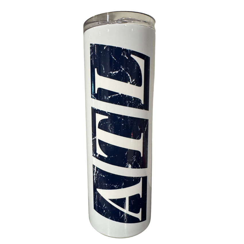 ATL Retro Distressed 20oz. Tumbler - White
