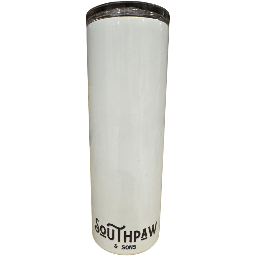 Big Fly For The Big Bear 20oz. Tumbler - White