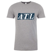 Gray Distressed ATL Tee