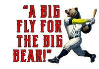 Big Fly For The Big Bear 20oz. Tumbler - White
