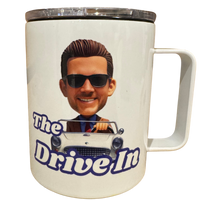 The Drive In Camper Mug - White
