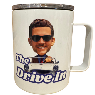 The Drive In Camper Mug - White