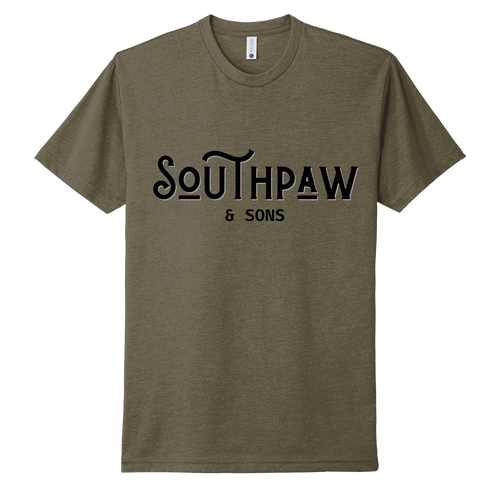 Southpaw and Sons Military Green Tee