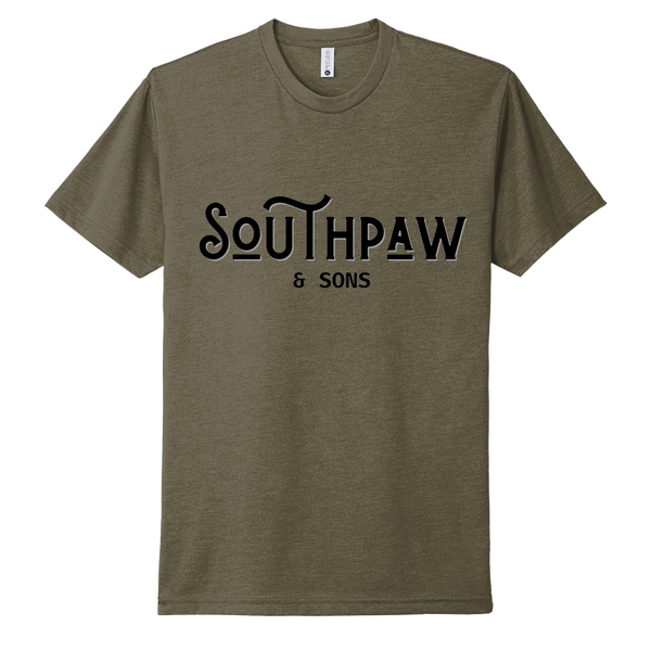 Southpaw and Sons Military Green Tee