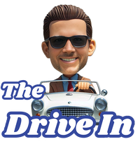 The Drive In Camper Mug - White